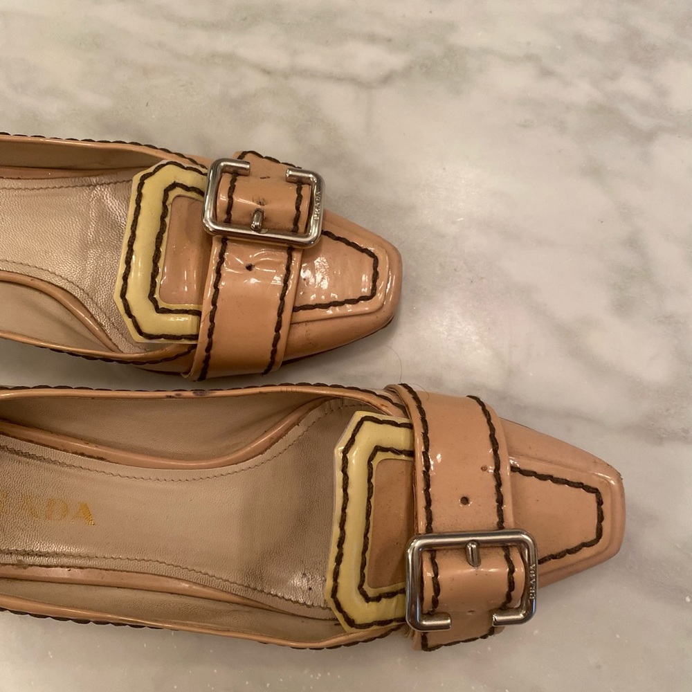Vintage 1990’s Prada Loafers with buckle - Picture 8 of 16
